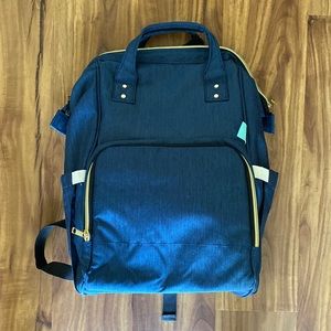 Brand new never used Diaper  Backpack Bag with insulated cooler